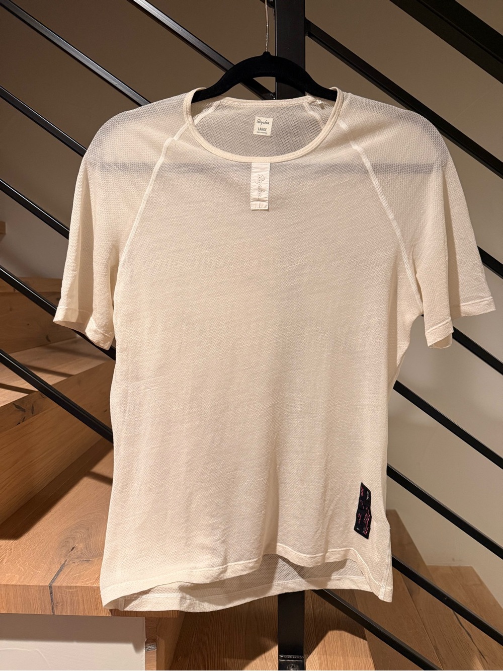 Cream Rapha Base Layer Large